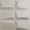 Ekena Millwork 19 5/8in. W x 19 5/8in. H Stratford EnduraWall Decorative 3D Wall Panel Covers 2.67 Sq. Ft. WP20X20STGBW - alternate 1